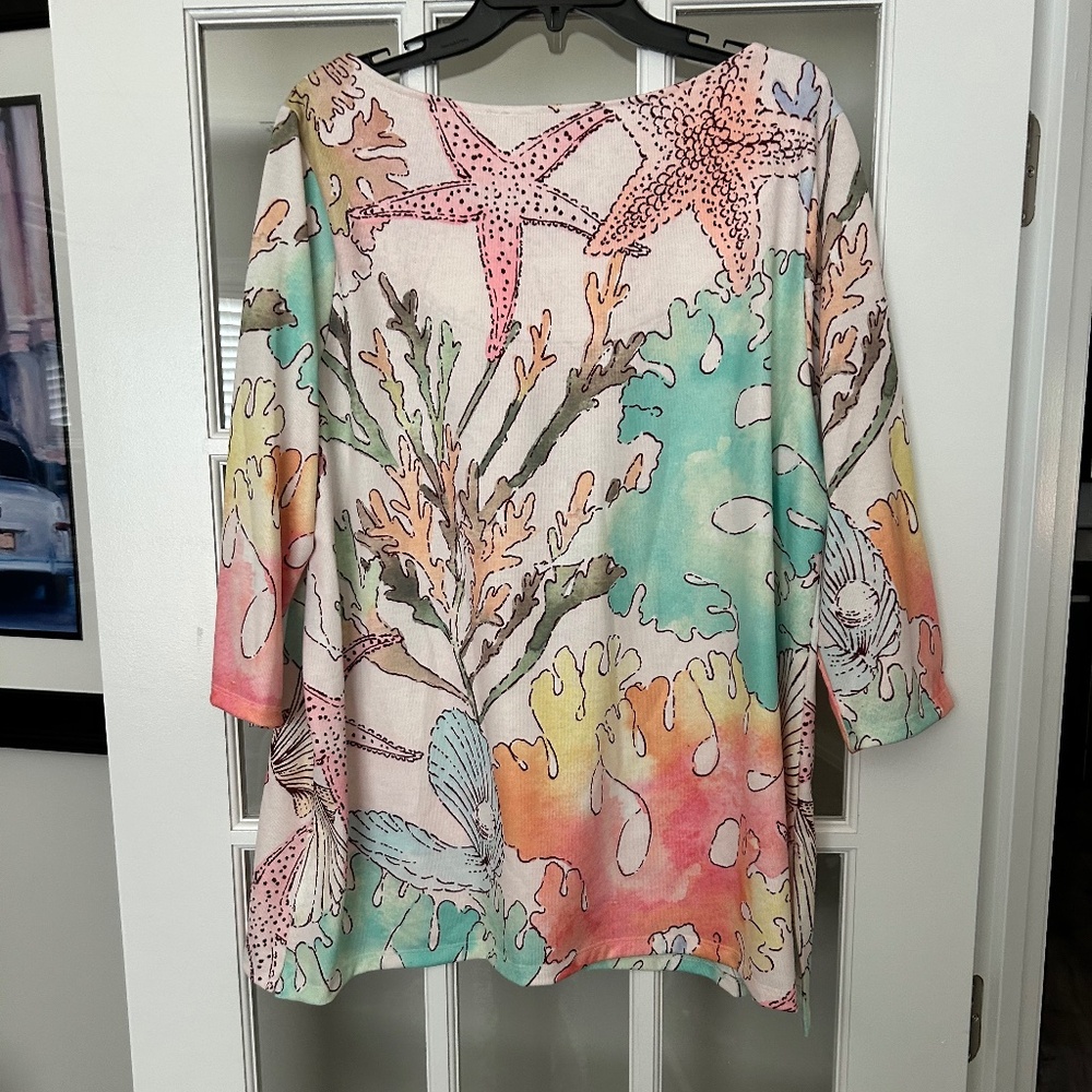 Soft Surroundings Beach Vibe Tunic NWT